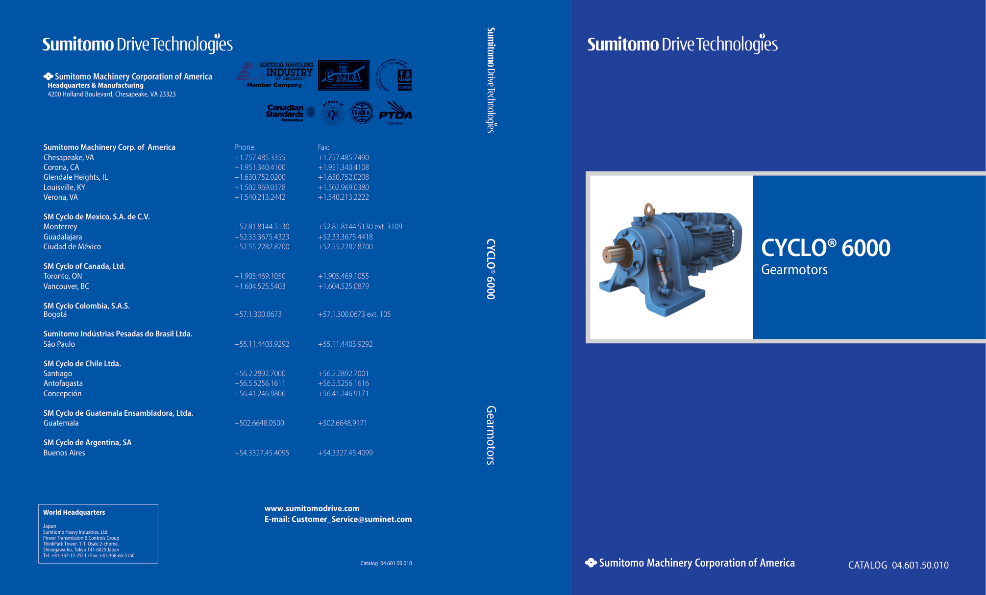 SUMITOMO Cyclo 6000 Gearmotors