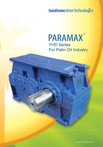 Cover of PARAMAX YHD · Palm Oil Drive Applications