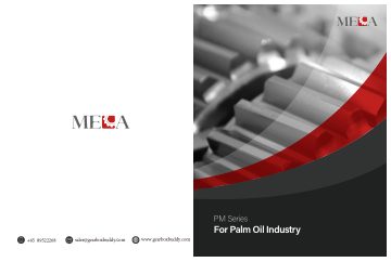 Cover of PM Series · Palm Oil Drive Catalogue