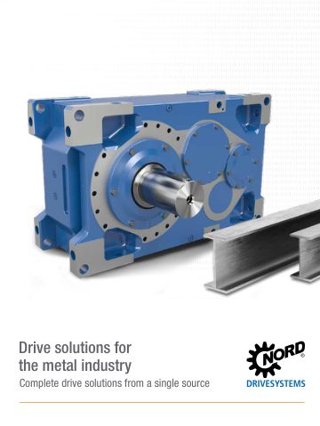 Cover of Drive Solutions for the Metal Industry