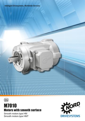 Cover of Smooth-surface Motors HM / HMT · M7010