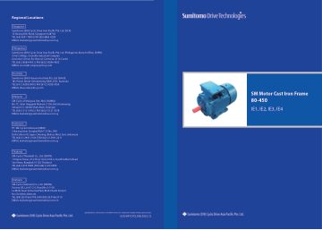 Cover of SM Cast-iron Motors · Frame Sizes 80–450