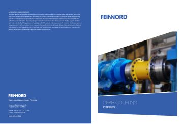 Cover of Z Series · Gear Couplings