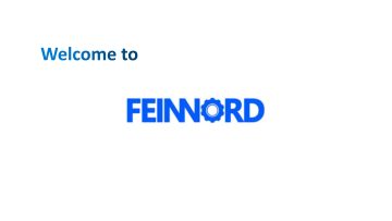 Cover of FEINNORD · Products & Applications