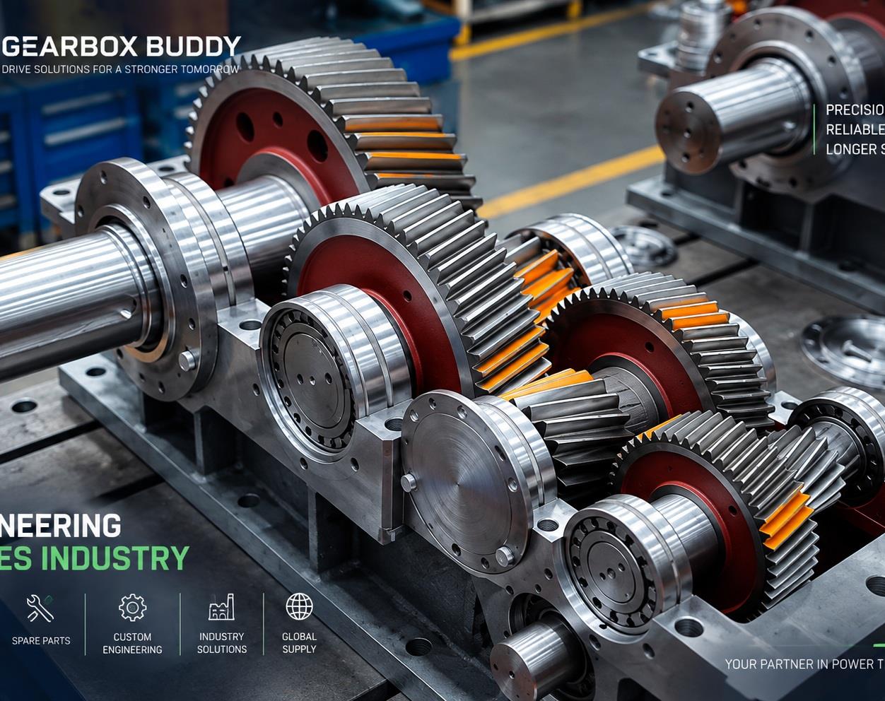 Custom Gears & Machined Parts from the GearboxBuddy company profile